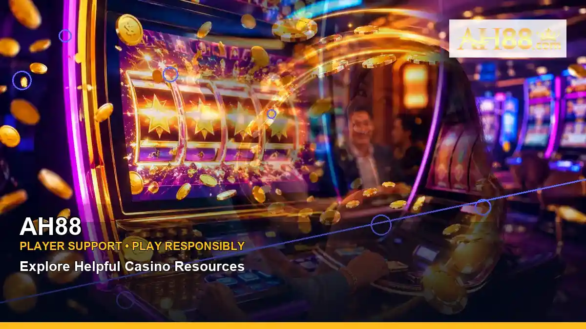 AH88 layered collage night online slot games highlighting mobile-friendly casino play